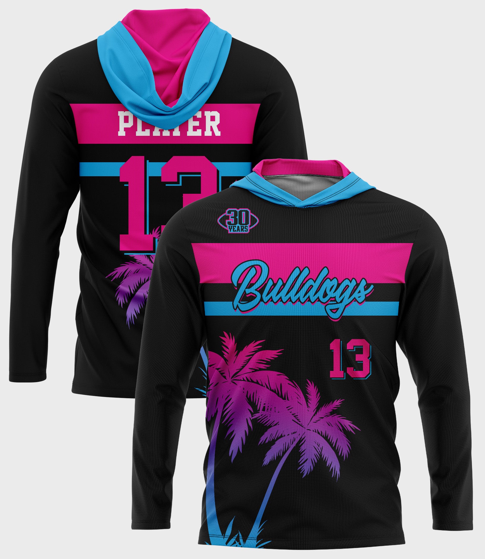 Lightweight Long Sleeve Hooded Jersey Apparel